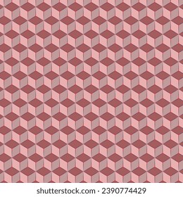 Rectangle cube pattern 3d type beautiful looking use in deforents project