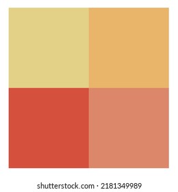 Rectangle Divided Pattern into 4