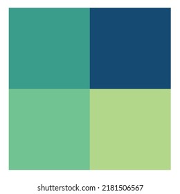 Rectangle Divided Pattern into 4