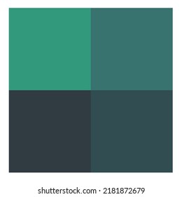 Rectangle Divided Pattern into 4