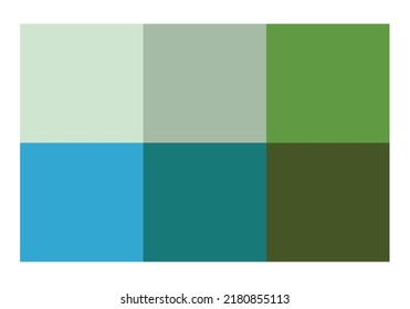 Rectangle Divided Pattern into 6