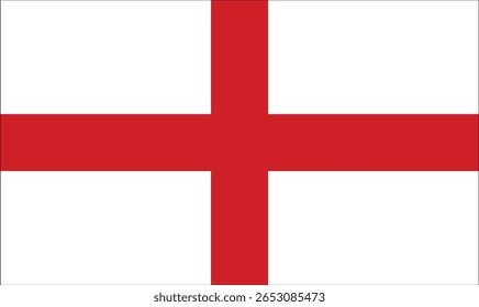 Retângulo Inglaterra Bandeira Europa País