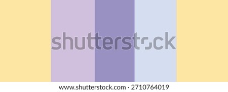 rectangle filled with vertical pastel stripes in purple, yellow, and blue tones, suitable for backgrounds, packaging, decorative prints, scrapbooking, and minimal graphic design projects.