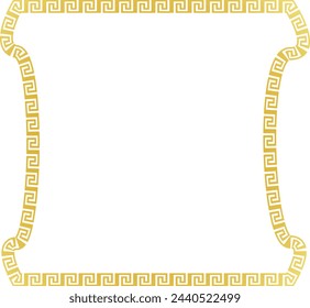 Marco de rectángulo Marco de imagen dorado marco dorado de lujo borde dorado Marcos vintage vintage dorado insignias retro marco de ramas decoración de banner elemento de marco decorativo cinta aislada fondo
