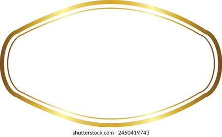 Rectangle Frame Gold picture frame luxury golden frame gold border Golden vector vintage frames retro horizontal Frame badges branches framework banner decoration decorative  element ribbon isola
