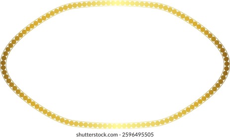 Rectangle Frame horizontal round circular graphic design artistic Gold picture frame luxury golden frame gold border vector royals framework decoration decorative element isolated background 