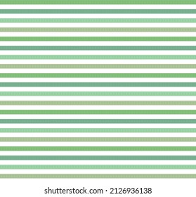 Rectangle horizontally in four shades of green on a white background. And you can use it on Saint Patrick’s Day. It is a seamless vector pattern work.