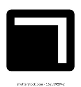 rectangle icon or logo isolated sign symbol vector illustration - high quality black style vector icons
