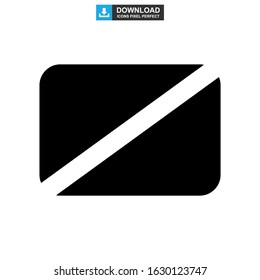 rectangle icon or logo isolated sign symbol vector illustration - high quality black style vector icons
