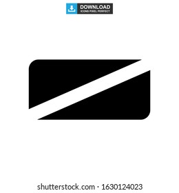 rectangle icon or logo isolated sign symbol vector illustration - high quality black style vector icons
