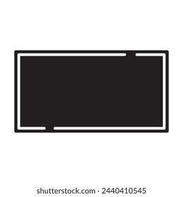 rectangle icon vector illustration design template