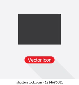 Rectangle Icon Vector Illustration Eps10