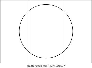 Rectangle joined with a decorative circle