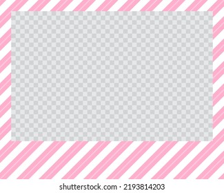 paisaje rectangular marco de foto plano con ornamentos