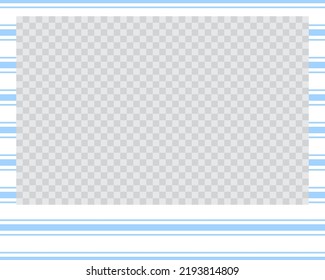 rectangle landscape flat photo frame with ornaments