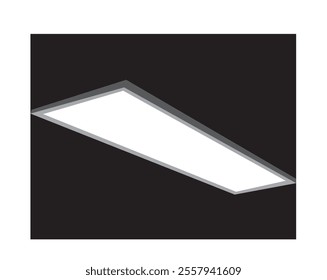 A rectangle light vector models light from a rectangular source, defining its direction, intensity, and position. Used in 3D rendering, it creates realistic shadows and soft lighting effects.