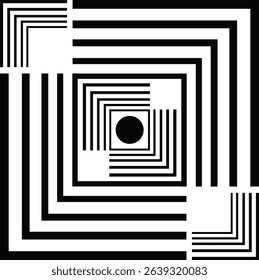 Rectangle Line Set. Vector design elements isolated on transparant background.