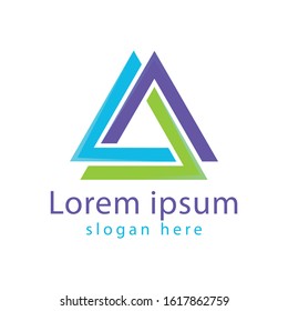 rectangle logo Ideas. Inspiration logo design. Template Vector Illustration. Isolated On White Background