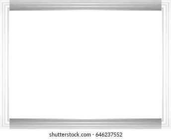 Rectangle Logo with lines.Square unusual icon Design .Black Vector stripes .Geometric shape. Photo border frame