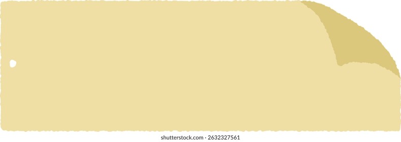 rectangle, memo, simple, paper, gray