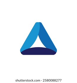 Rectangle modern logo design vector