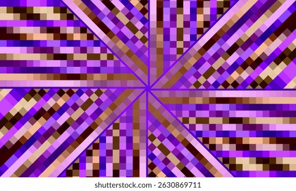 retângulo mosaico, pixel padrão abstrato vetor fundo
