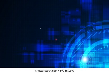 rectangle pattern glitch design blue black background