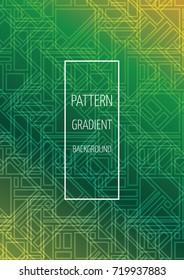 Rectangle pattern gradient business background