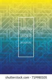 Rectangle pattern gradient business background