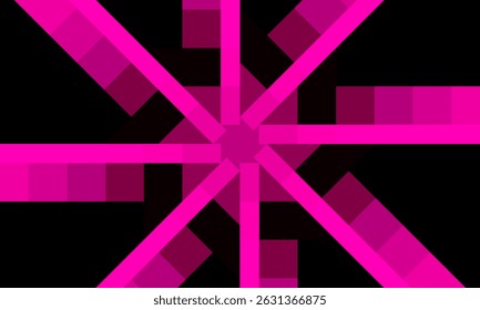 Rechthoekig patroon, vierkantpatroon, pixelillustratie, abstracte achtergrondvector
