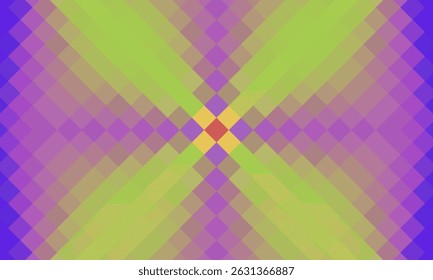 Rechthoekig patroon, vierkantpatroon, pixelillustratie, abstracte achtergrondvector