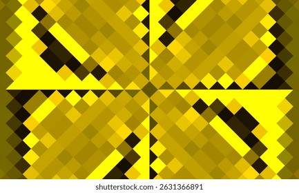 Rechthoekig patroon, vierkantpatroon, pixelillustratie, abstracte achtergrondvector