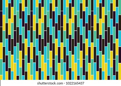 Rectangle Pattern - Wallpaper Design Vector Eps.10