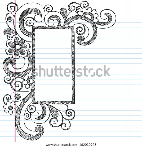 Download Rectangle Picture Frame Border Back School Stock Vector ...