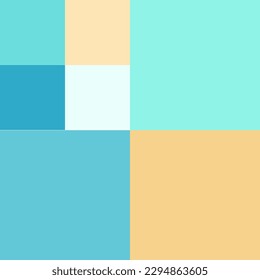 rectangle pieces, rainbow colored jigsaw puzzle background, Isolated pieces of abstract vector illustration