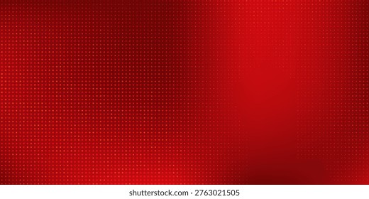 Rectángulo rojo gradiente luz