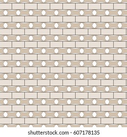 Rectangle seamless pattern. Fashion graphic background design. Stylish abstract texture. Colorful template for prints, textiles, wrapping, wallpaper, website. Design element. Vector illustration