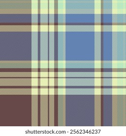 Rectangle seamless vector check, goose textile fabric plaid. Repeat texture tartan background pattern in light and pastel colors palette.