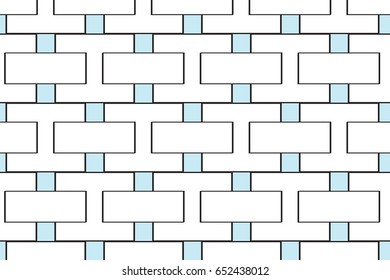 rectangle shape Background black and white modern vector clean simple editable pattern
