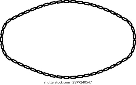 Rectangle shape Chain round frame Chain let design texture decorative vintage frames silhouette black ornamental label frames banners vector retro badges elements symbols ornate ribbon borders