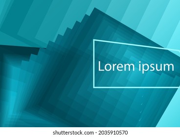 Rectangle Shape Technology Abstract Background Design