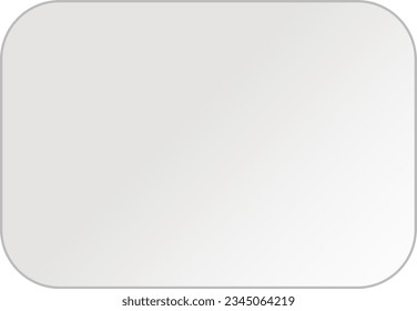 Rectangle shape text box gradient banner element for background