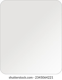 Rectangle shape text box gradient banner element for background
