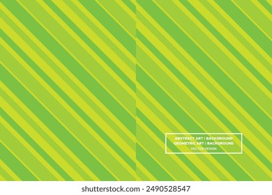 Rectangle Shapes Green and Light Green Colors Modern Abstract Background Geometric Background