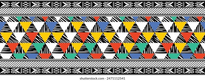Diseño de bufanda de seda rectangular con patrón textil sin costuras