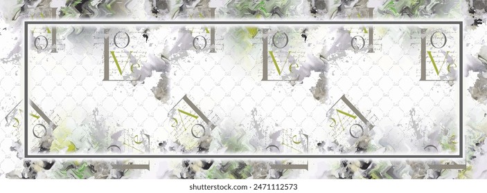 Diseño de bufanda de seda rectangular con patrón textil sin costuras
