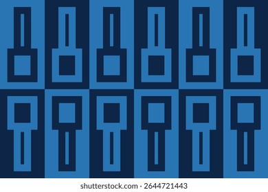 Retângulo e formas quadradas e desenhos Blue Colors Geometric Pattern Abstract Background Geometric Background