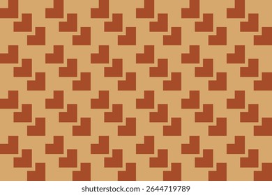 Rectangle and Square Shapes and Designs Brown Colors Geometric Pattern Abstract Background Geometric Background