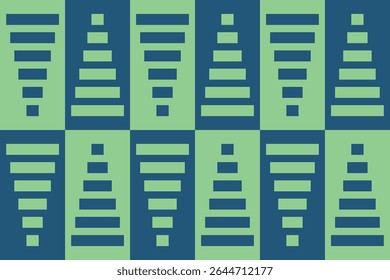 Rectangle and Square Shapes and Designs Green Colors Geometric Pattern Abstract Background Geometric Background