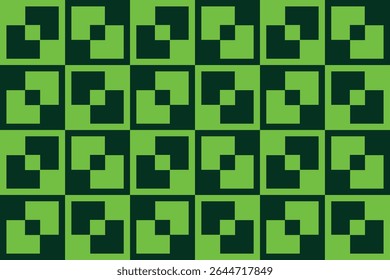 Rectangle and Square Shapes and Designs Green Colors Geometric Pattern Abstract Background Geometric Background